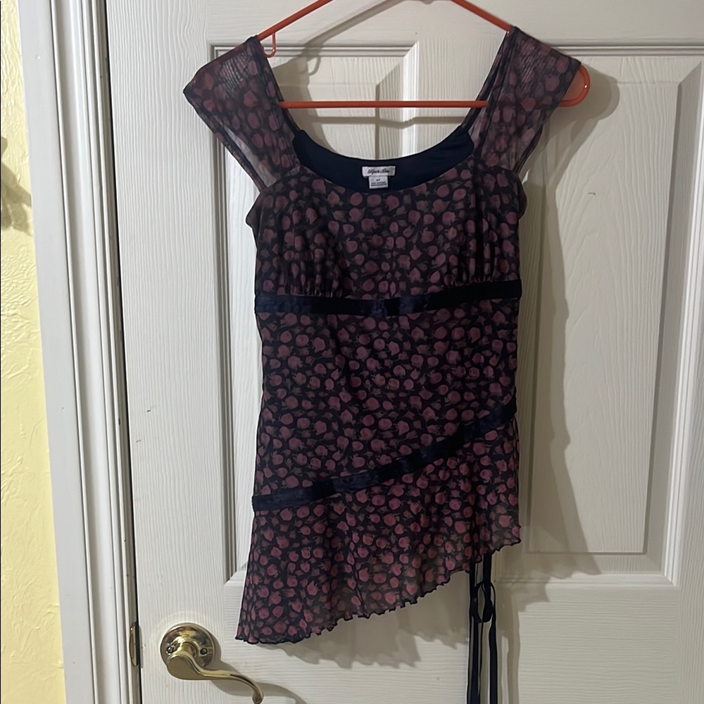 Floral tank top